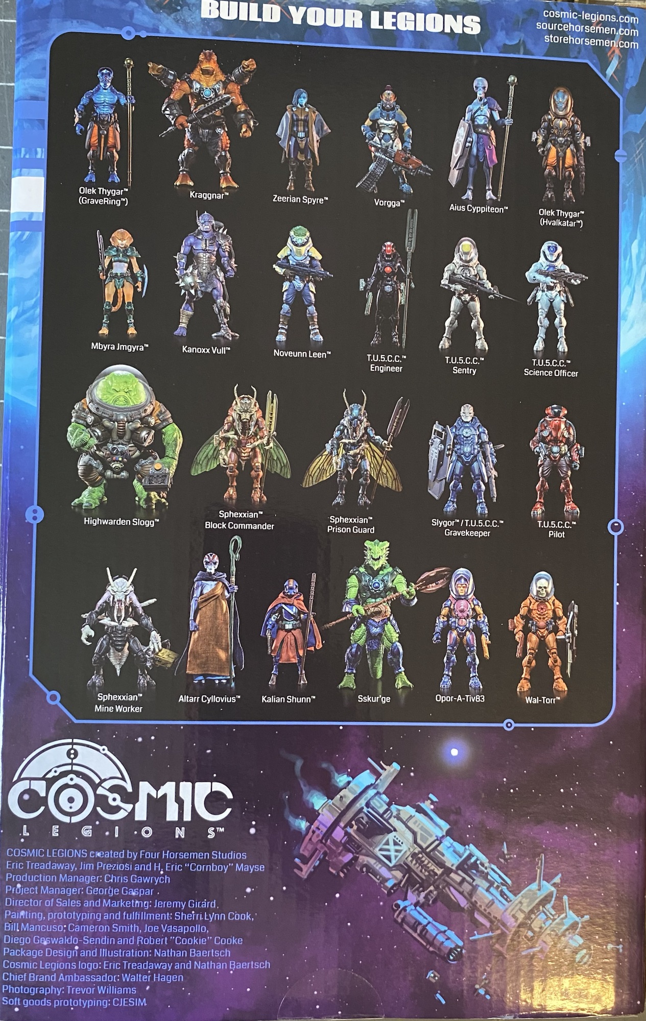 SSKUR'GE (Cosmic Legions Whiplash Tribute figure) | spartannerd