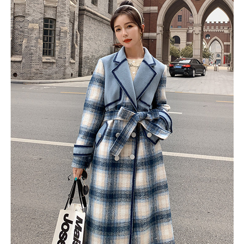 A.P.C. A.P.C アーペーセー チェックコート ロングコート チェック柄