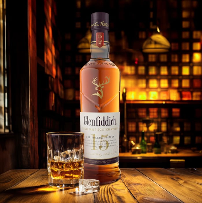 Glenfiddich 15 Year Old Solera Reserve Single Malt Scotch Whisky