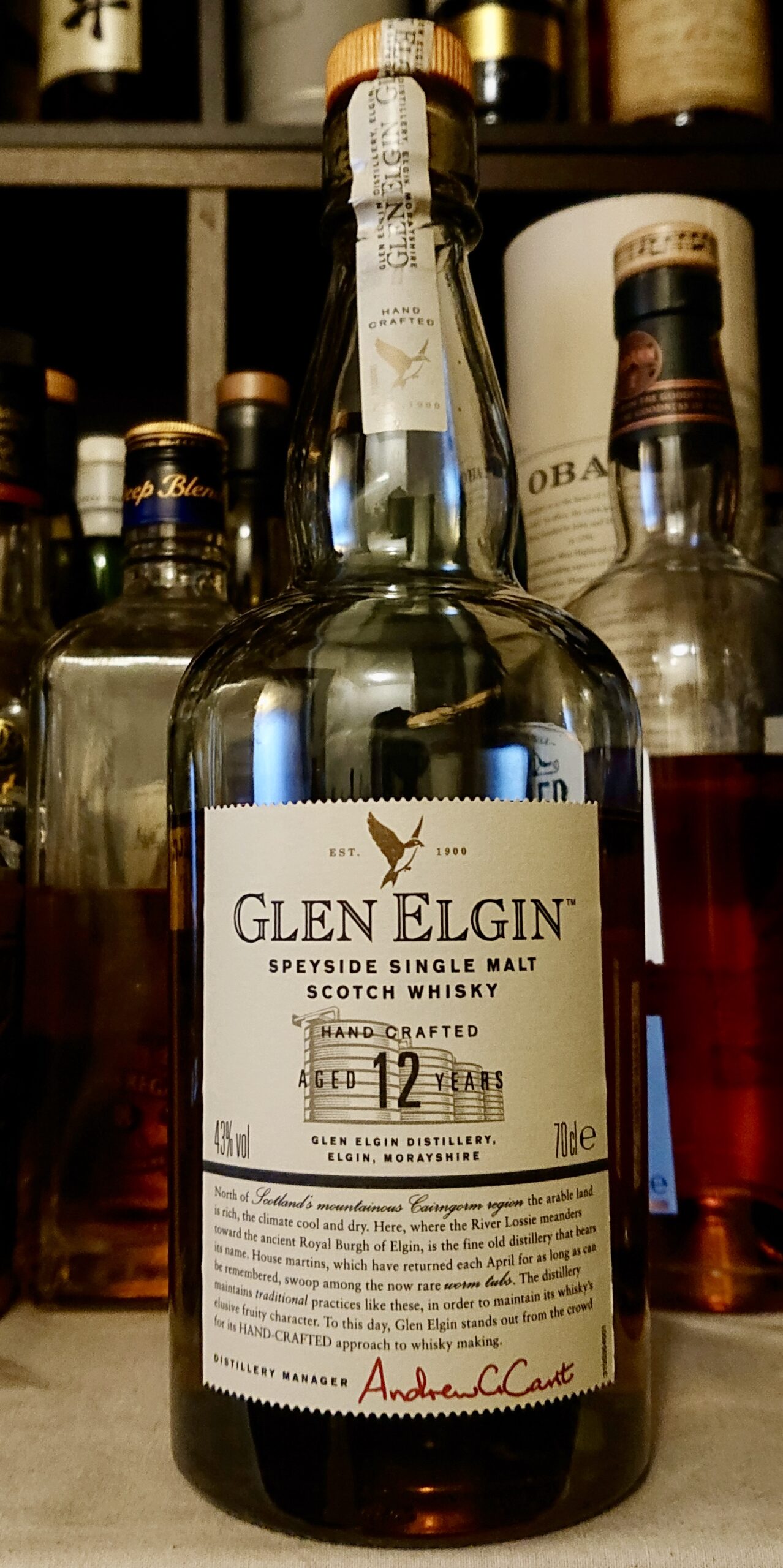 グレンエルギン12年のテイスティング＆レヴュー・フローラル？いや