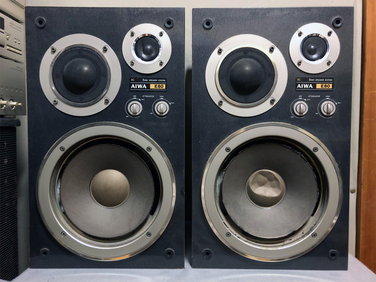AIWA SC-E80、レストア作業・その1 | イイ音聞いてる？