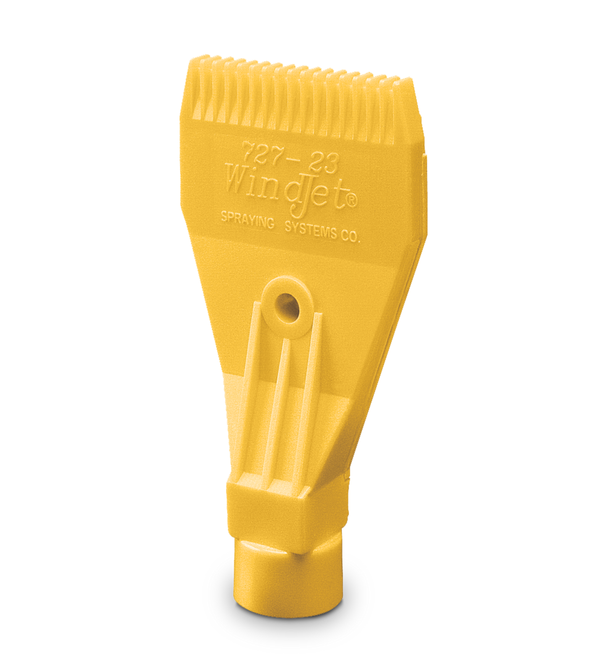 WindJet® Flat Fan Air Nozzle, ABS plastic, AA727-1/4F-15