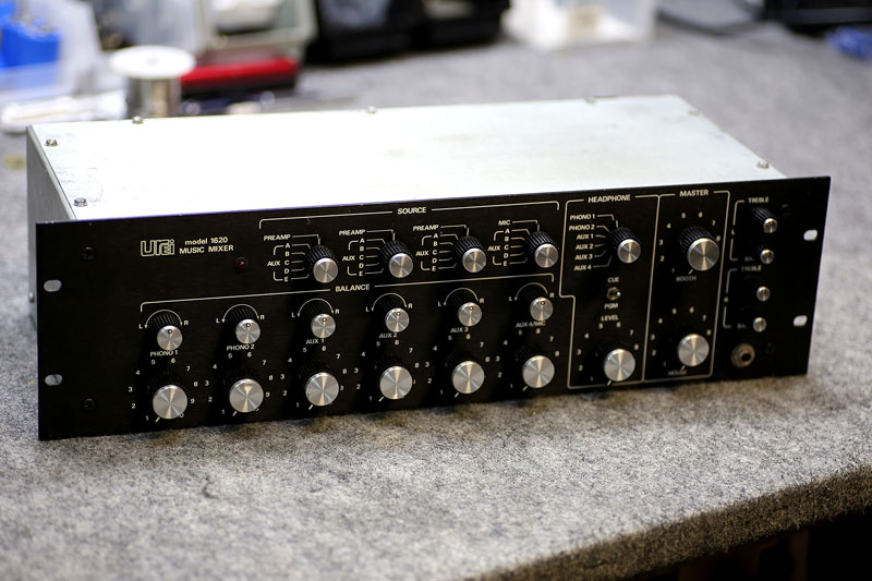 UREI 1620 DJ Mixer - メンテナンス、RCAジャック交換