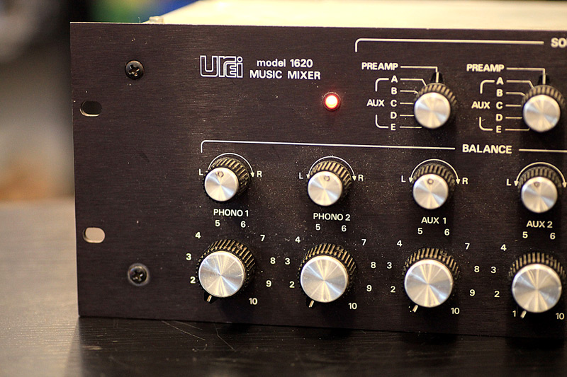 UREI 1620 DJ Mixer - Phono Card