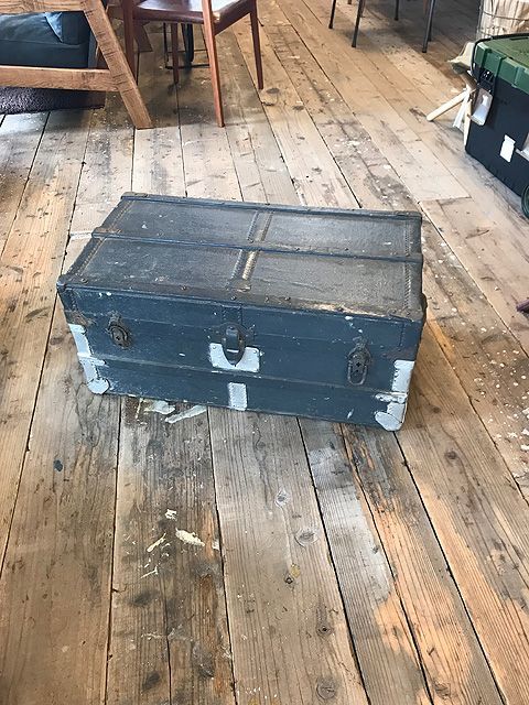 送料無料≪SVG≫【 アンティークトランクケース / アメリカン・USED