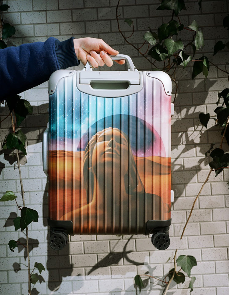 お値下げ中‼️【アンティーク】RIMOWAスーツケース（ステッカー