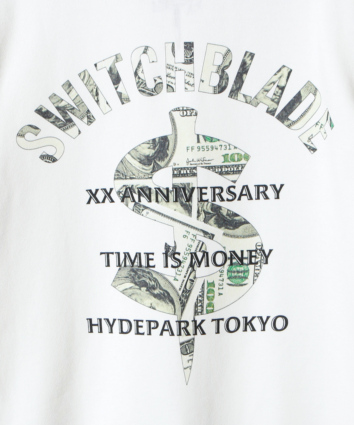 HYDE x SWITCHBLADE XX ANNIVERSARY HYDEPARK TOKYO PARKA [WHITE