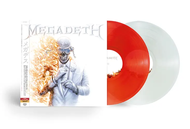 MEGADETH / メガデス<完全日本国内生産 180g重量盤2LP/日本限定カラー