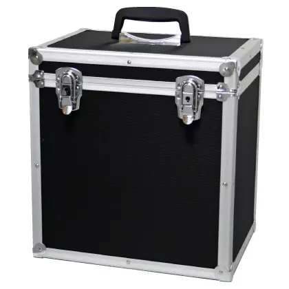 EPレコードケース EPC70 (BLACK)/EPハードケース/EP約70枚収納｜CD