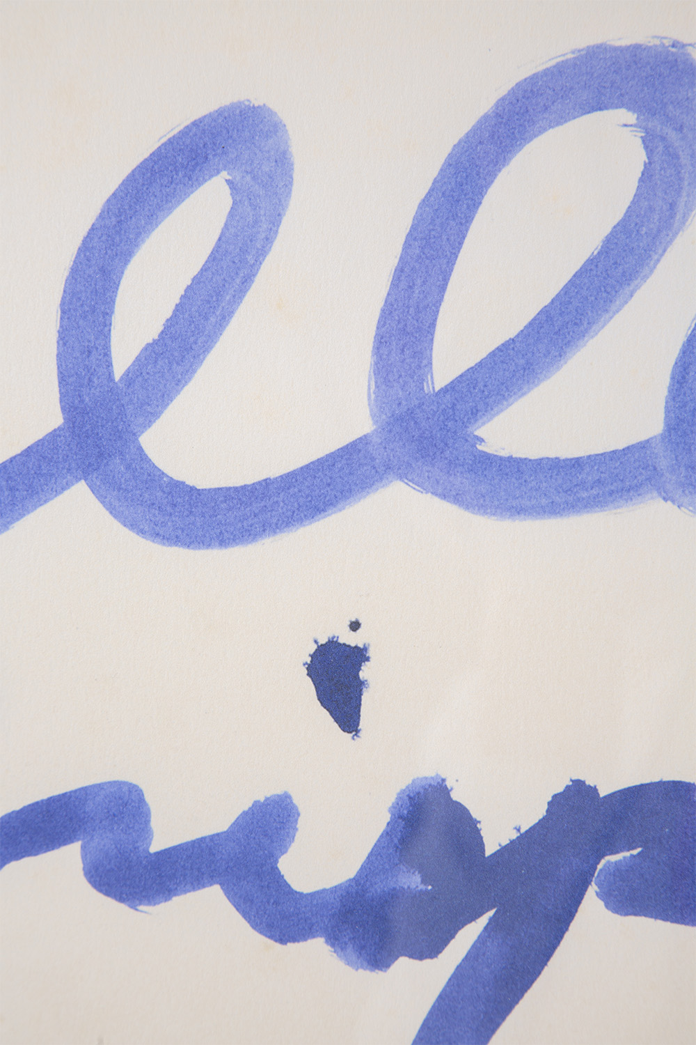 stoop | 'Three Notes from Salalah' by Cy Twombly for Gagosian