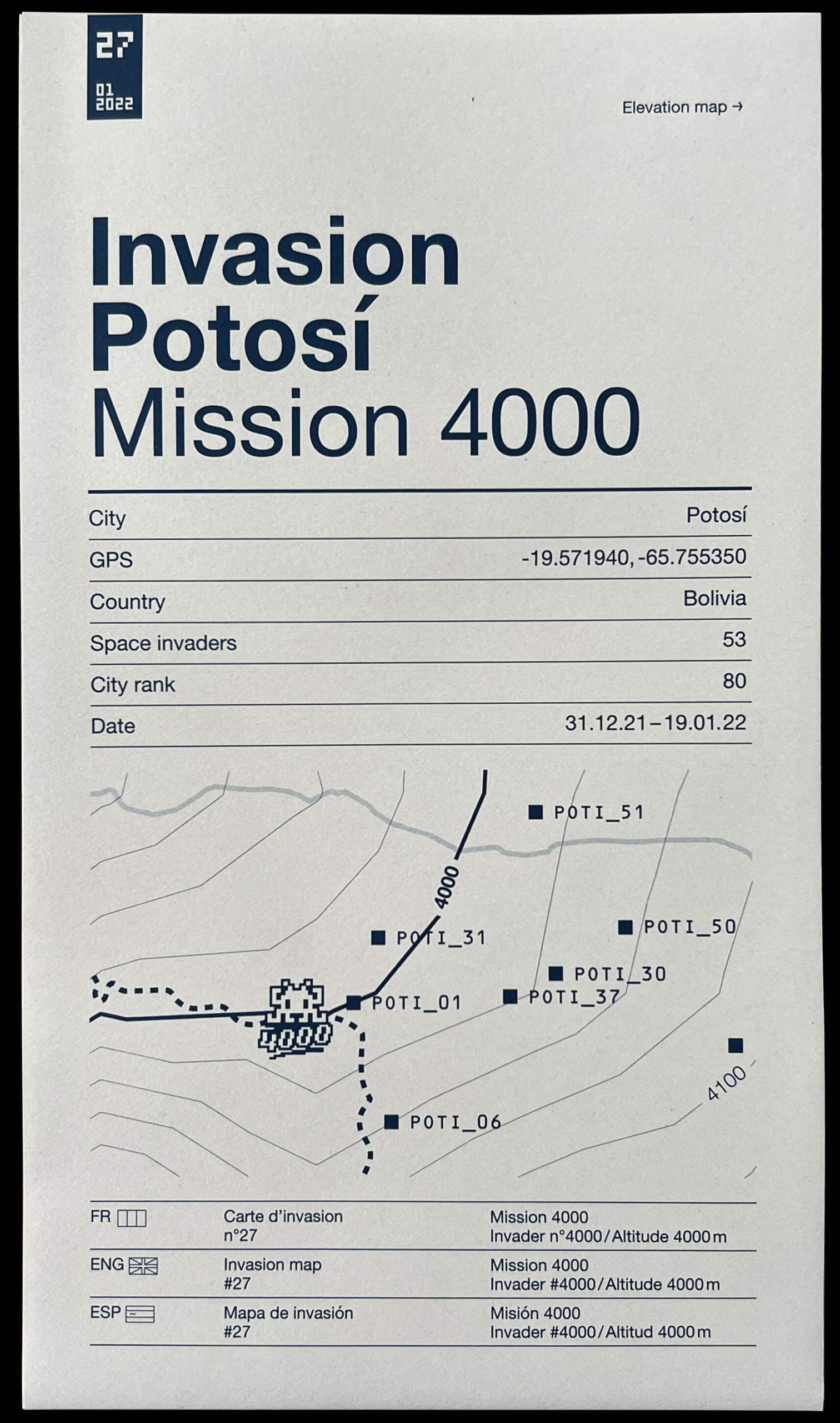 Invasion Potosi / Mission 4000 (Map) - Invader | Stopwatch Gallery