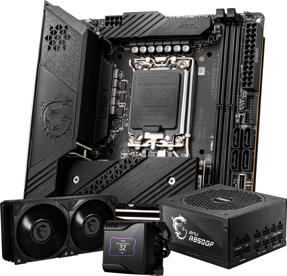 MSI MEG Z690I UNIFY Gaming Motherboard ITX - Intel 12th Gen - 10+1