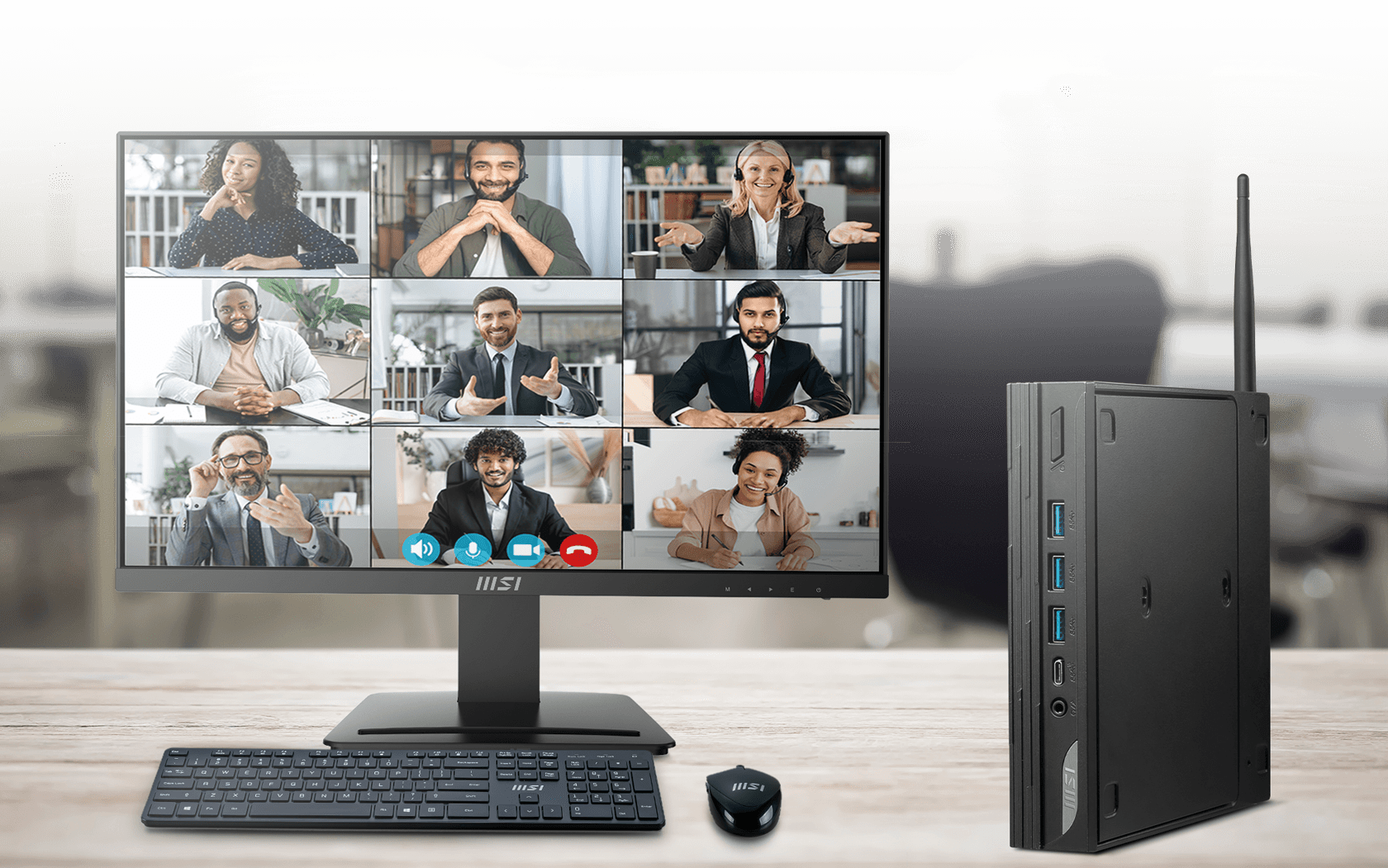 PRO MP243X | Professional Business Monitor 23.8 inch | MSI