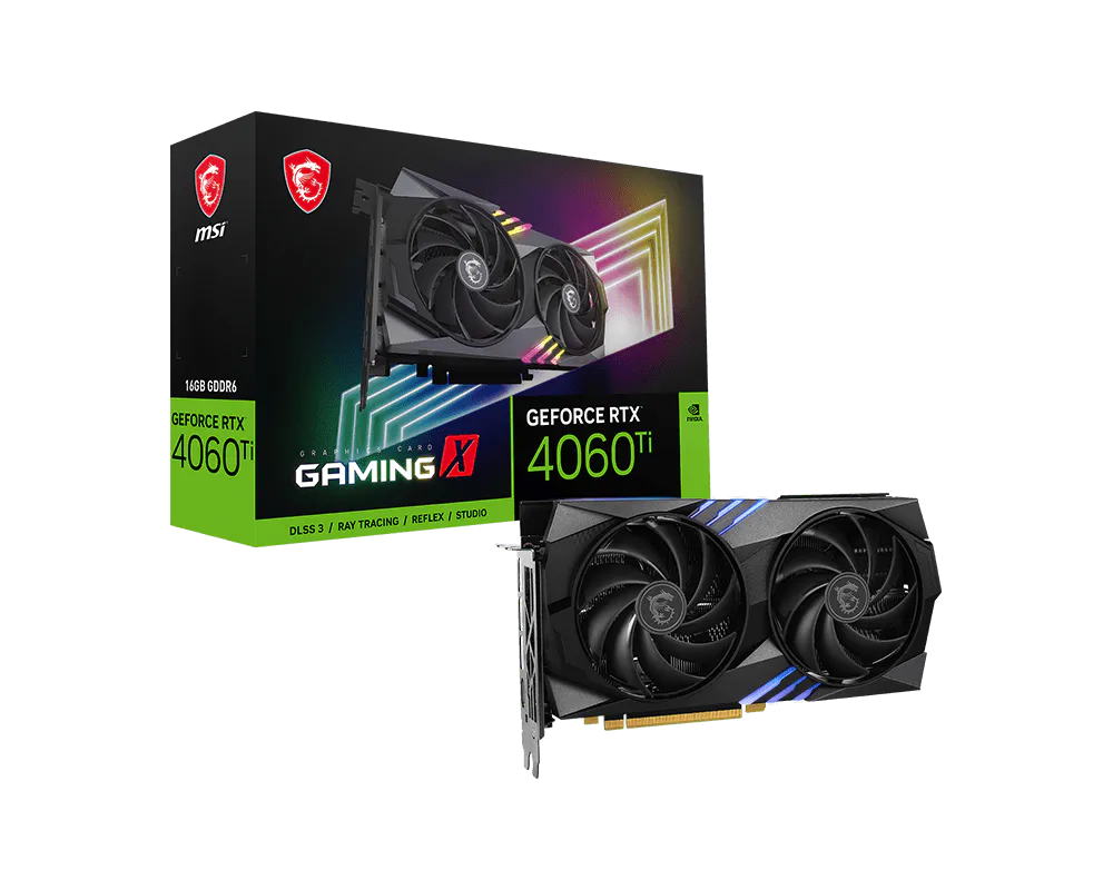MSI GeForce RTX 4060 Ti GAMING X 16G