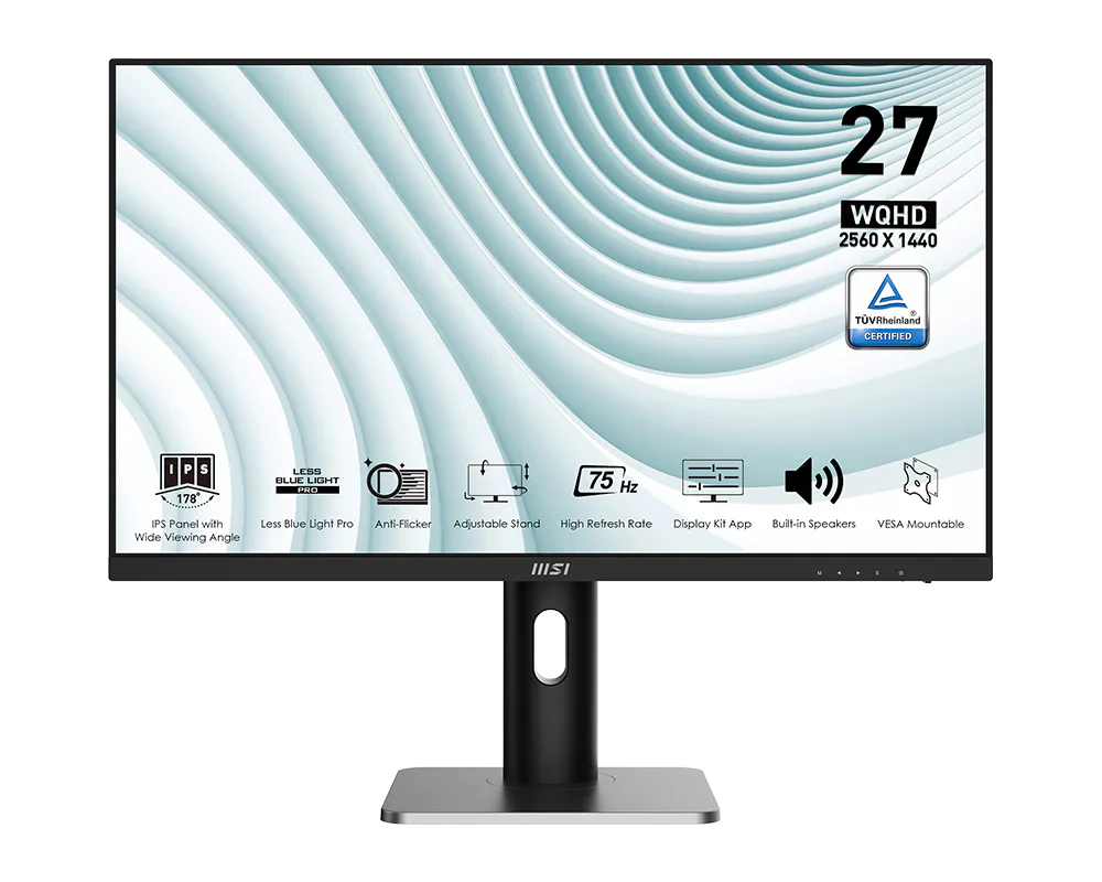 PRO MP273QP | Professional Business Monitor 27 inch | MSI