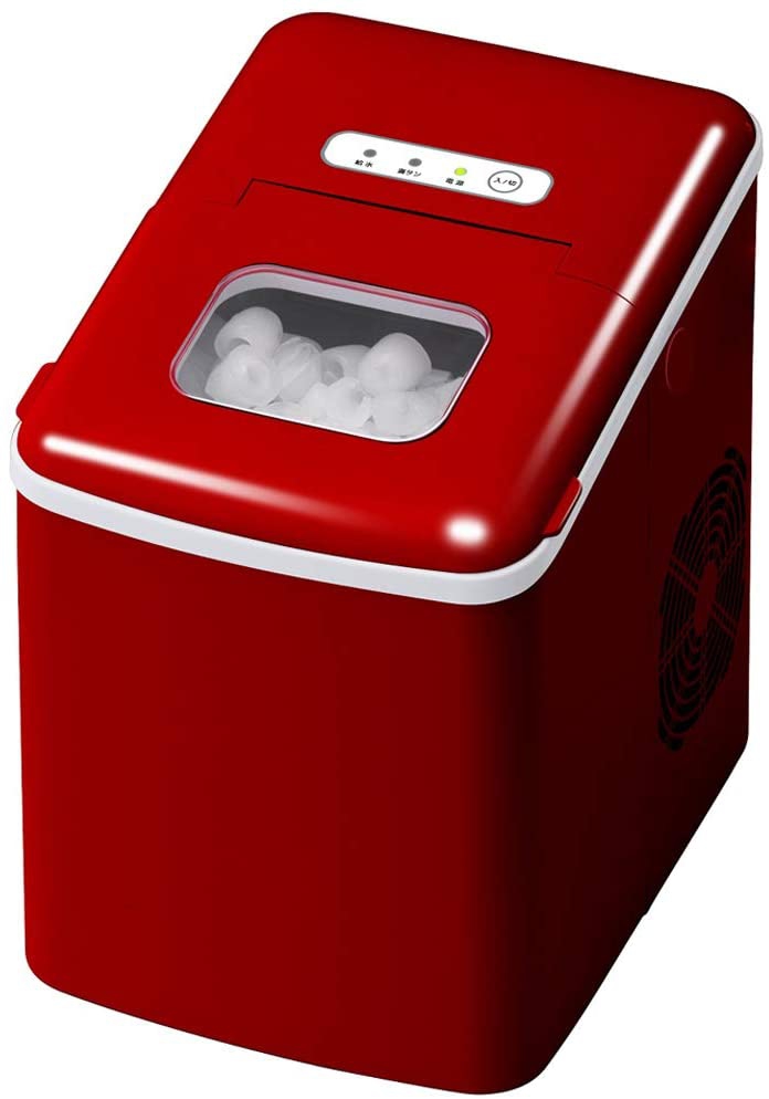 VERSOS/ベルソス 家庭用高速製氷機 VS-ICE02 レッド 中古