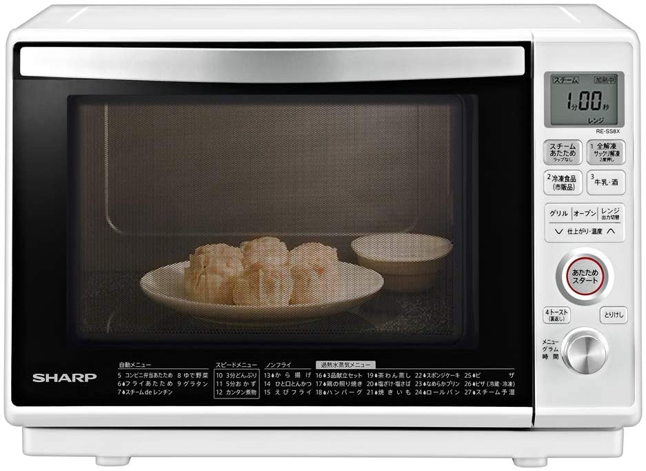 SHARP 過熱水蒸気オーブンレンジ RE-SS10X-W