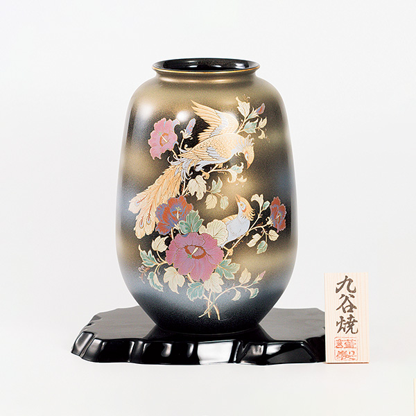 京焼/青華龍の緻密な絵付けの壺/定価120万円/存在