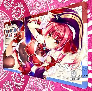 限定品!!】白上フブキ 宝鐘マリン プレイマット ブルームカップ ホロライブ