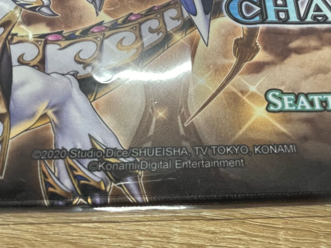 遊戯王 青眼の白龍 リメイク モチーフ WCS 2024 公式プレイマット 美品