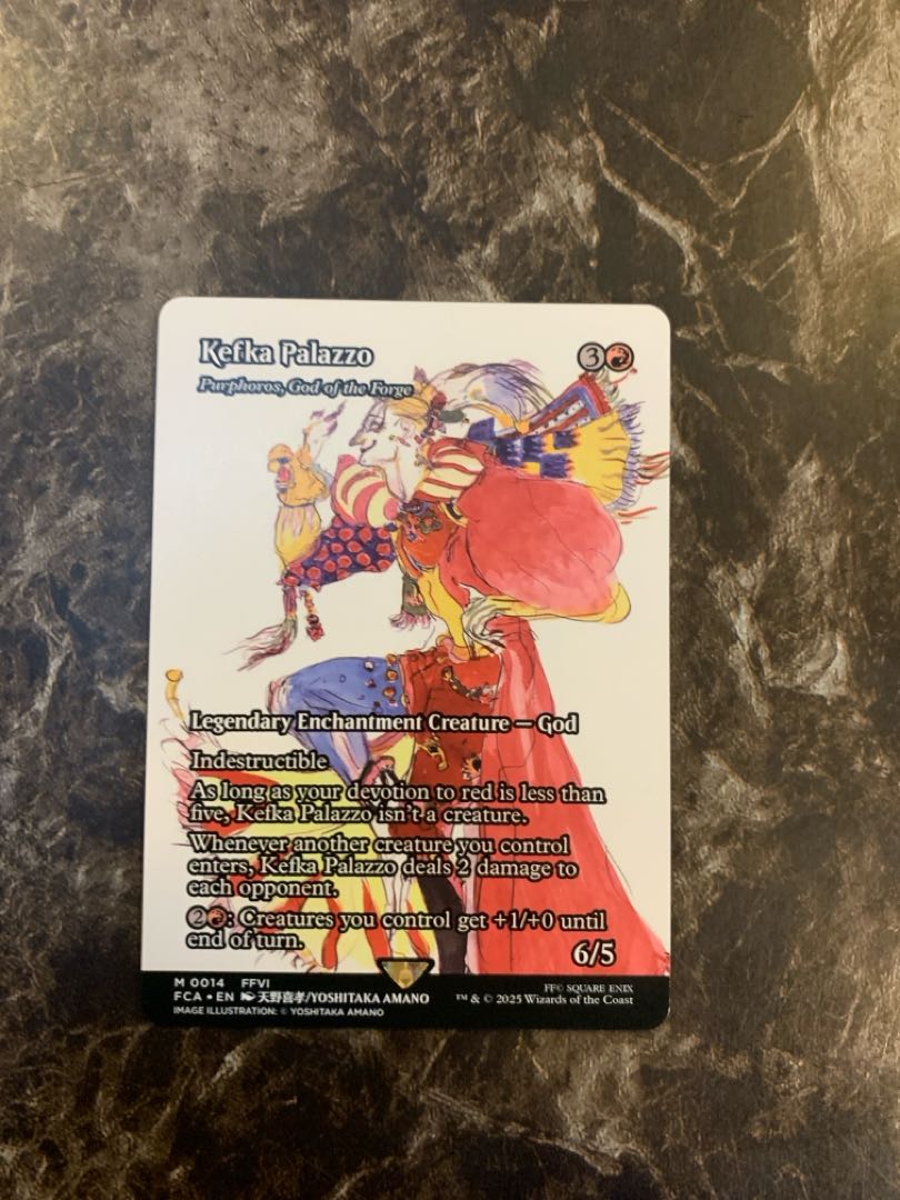 MTG】【PSA10】【英語 継承史foil】ケフカ・パラッツォ MTG FF ケフカ