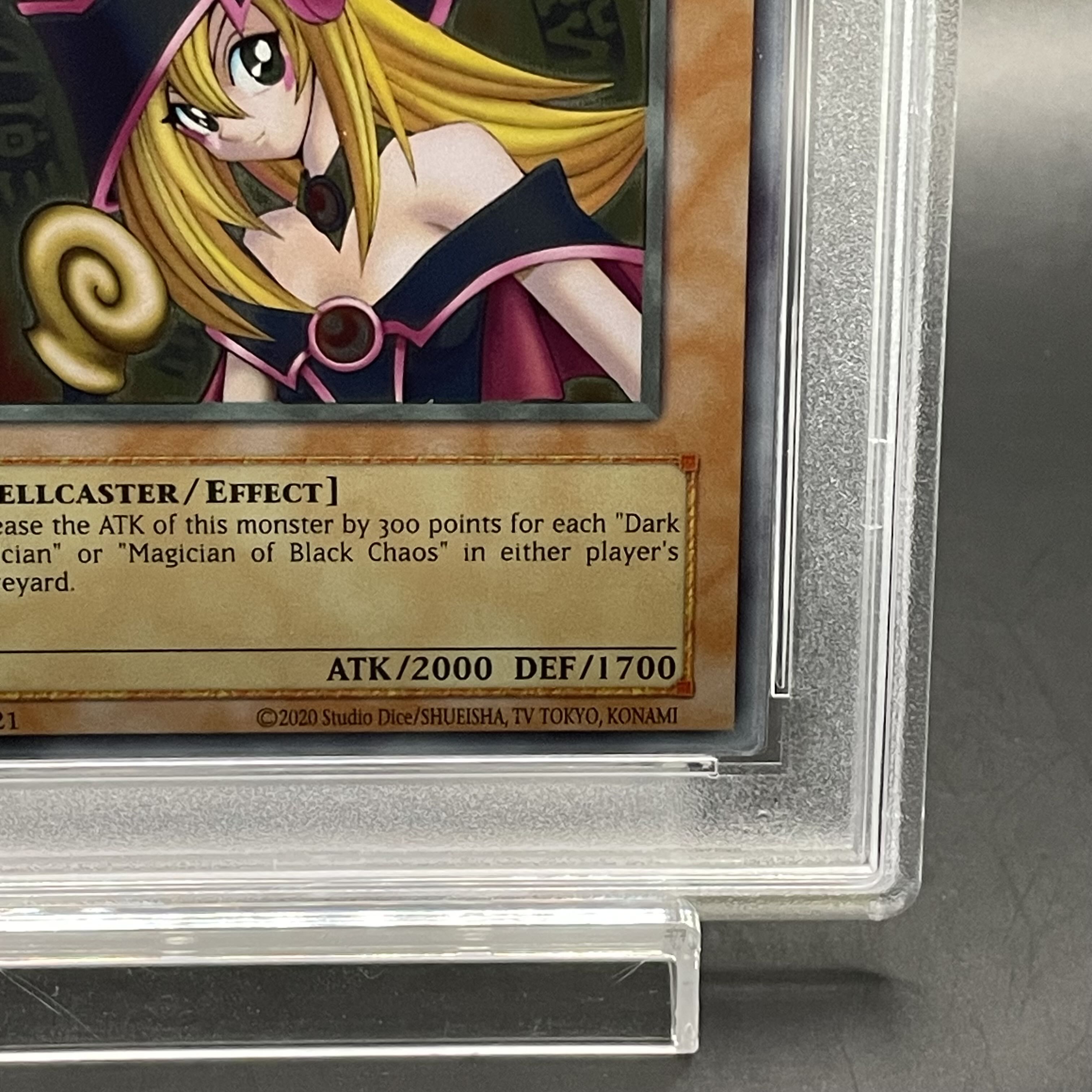 ブラックマジシャンガール（ステンレス製） PSA 10 鑑定済