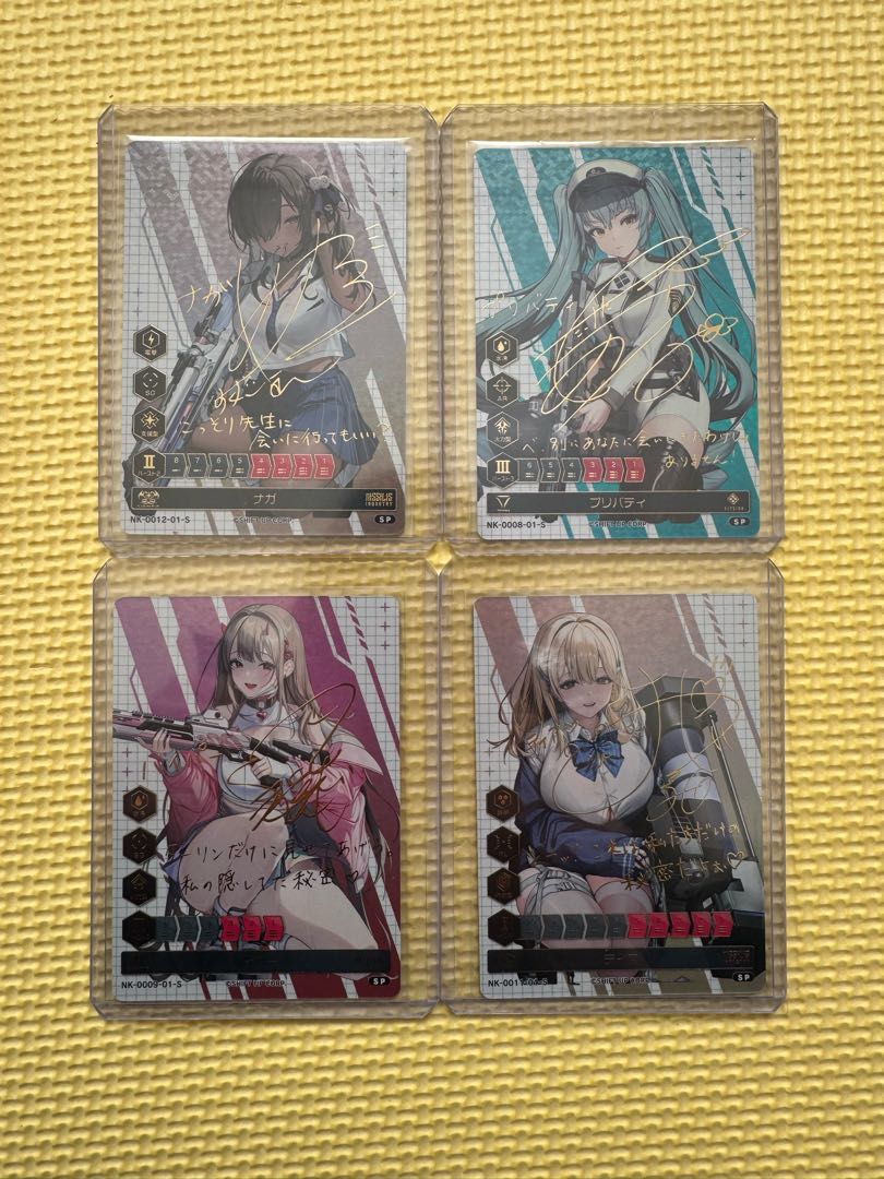 NIKKE デュエルエンカウンター 第一弾 ラピ 箔押しサインカード NIKKE