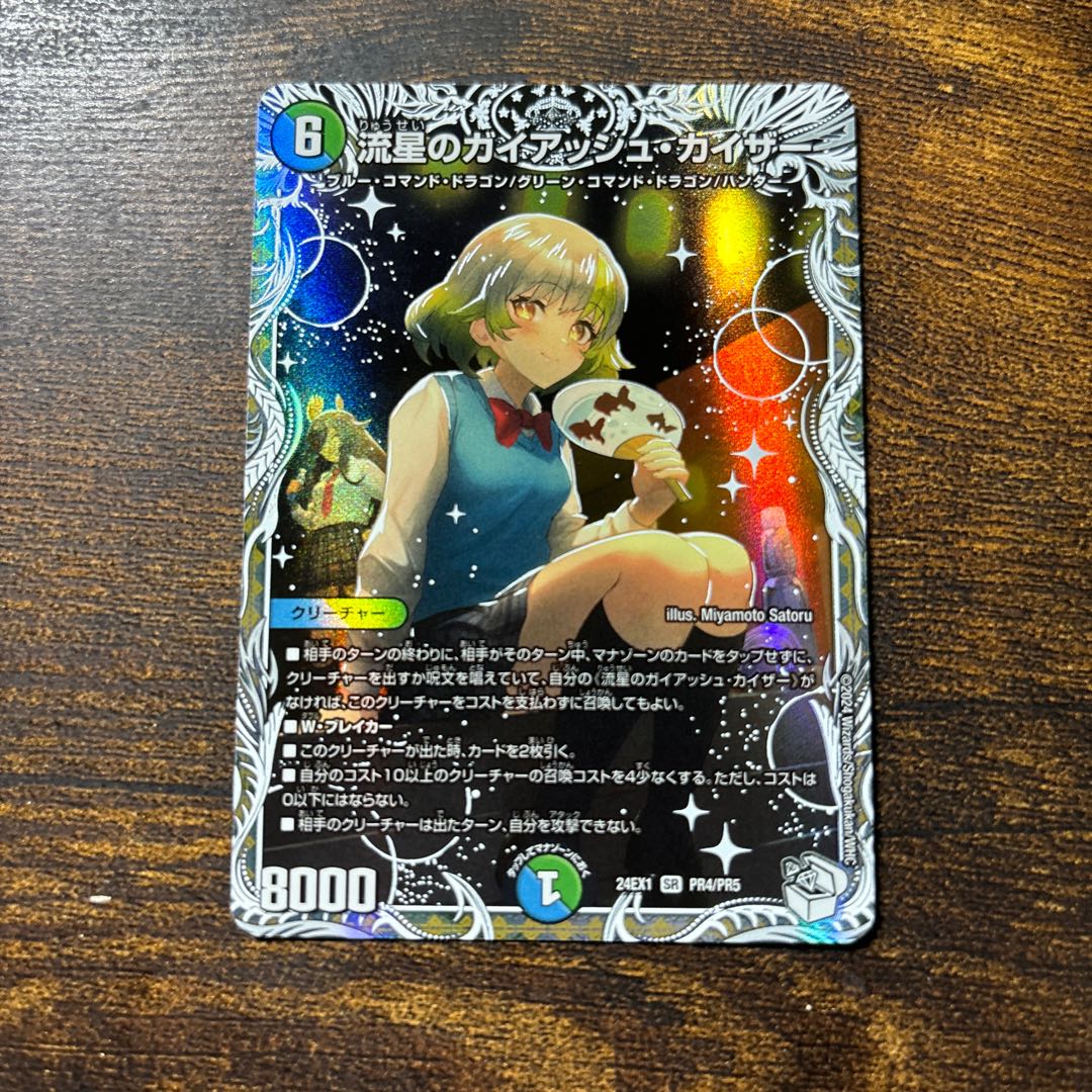 ガイアッシュカイザー 神アート 未開封 未開封)流星のガイアッシュ