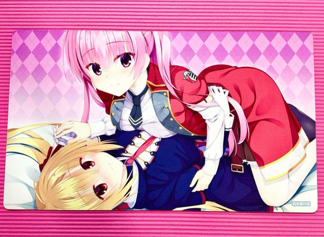 ゆずソフト リドルジョーカー 三司あやせ 在原七海 プレイマット