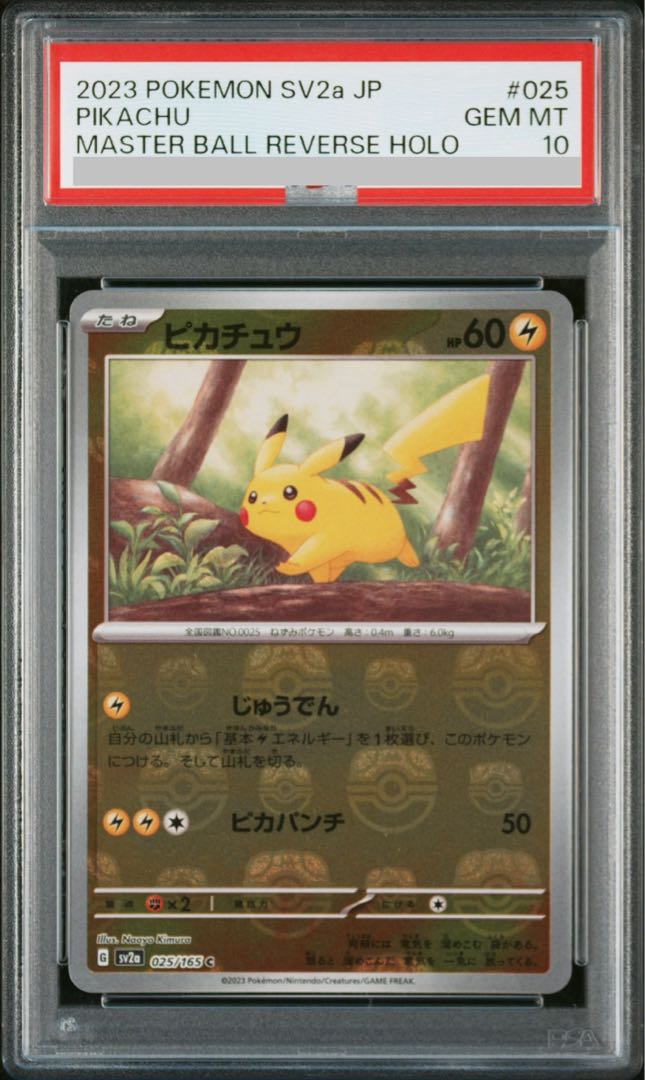 ピカチュウ ワイルドボルト PSA10 極美品PSA10] ワイルドボルト