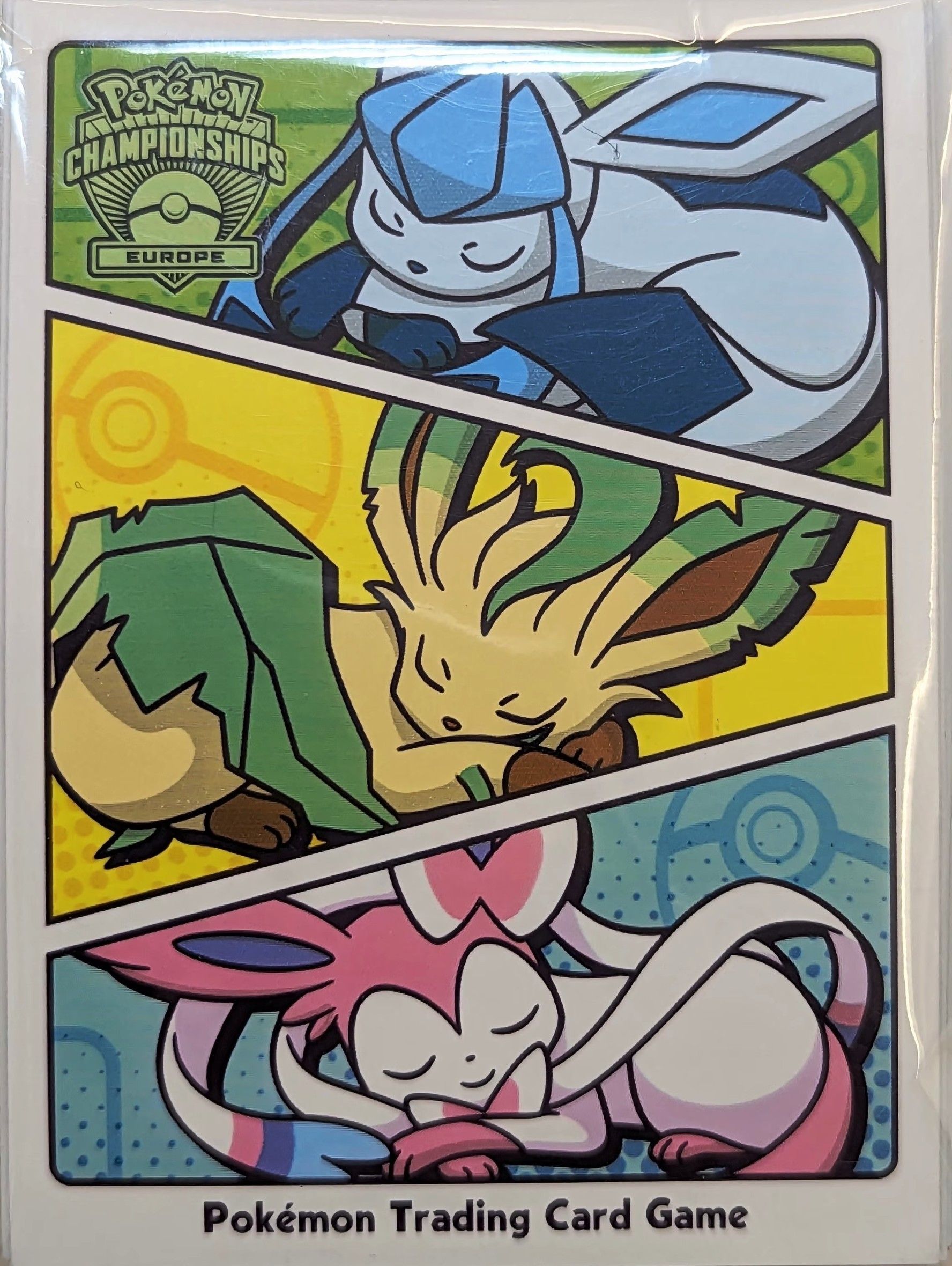 新品未使用】ポンチョを着たイーブイ グレイシア リーフィア デッキ