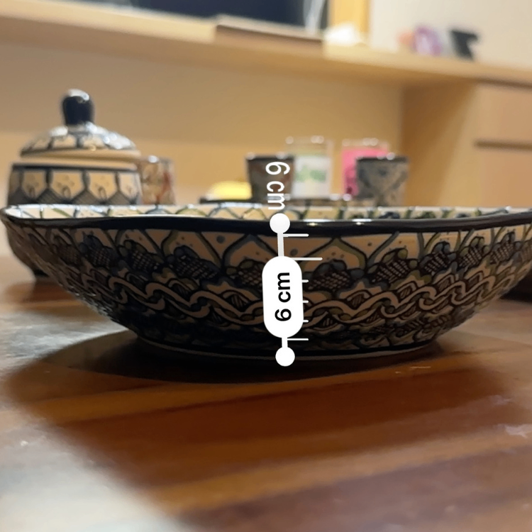 メキシコ現地購入品】セルビン焼き | 深めのお皿1枚｜リベシティフリー