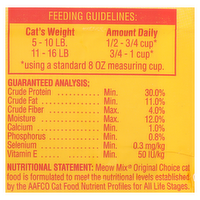 Meow Mix Original Choice Cat Food - 100.8 Ounce - 1 Count