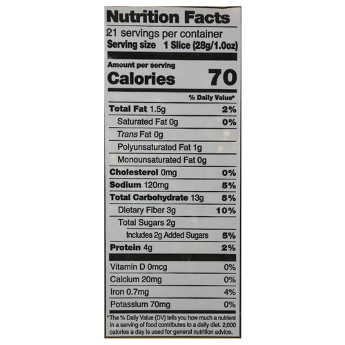 DAVE's Killer Bread Thin-Sliced Organic Bread Good Seed - 20.5