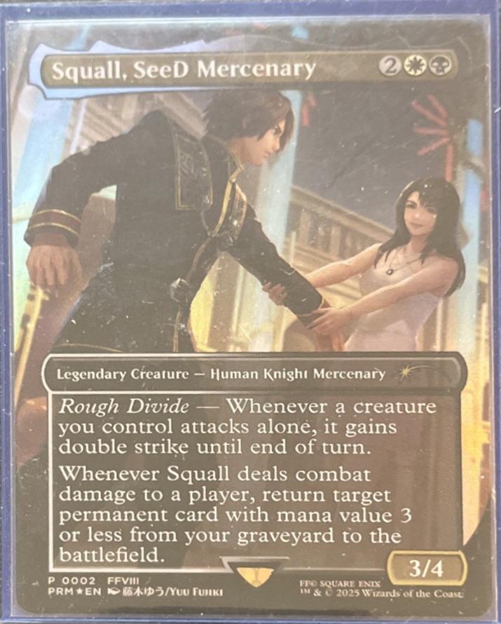 SeeDの傭兵、スコール スタンダードショーダウンプロモ MTG SeeDの傭兵
