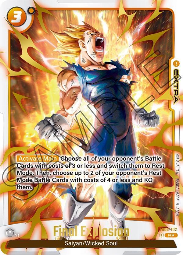 Final Explosion [Alternate Art] FB03-102 Prices | Dragon Ball