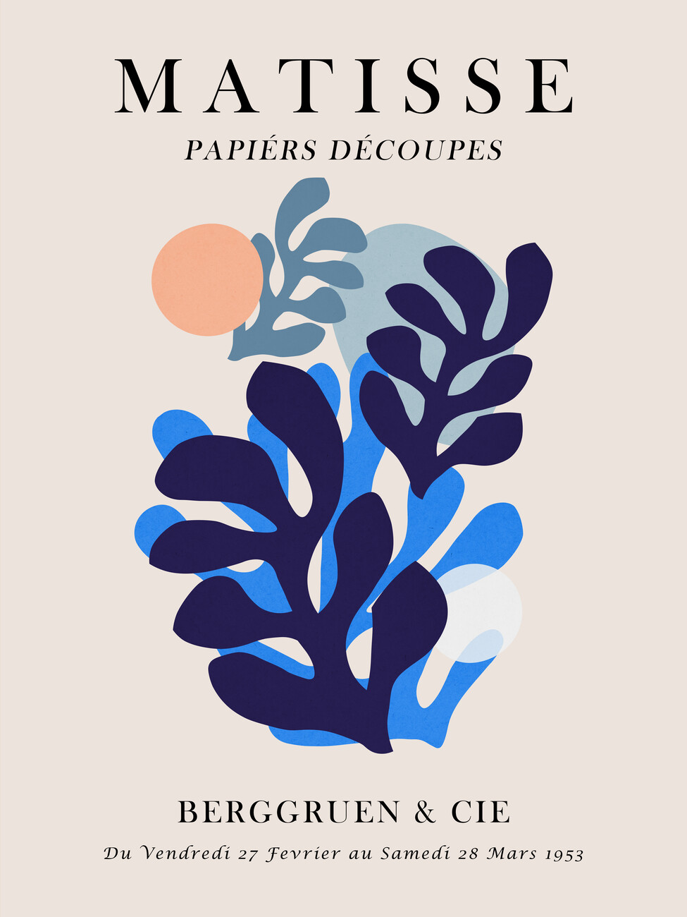 Poster Matisse floral 5, Vitor Costa | Wall Art | 3+1 FREE