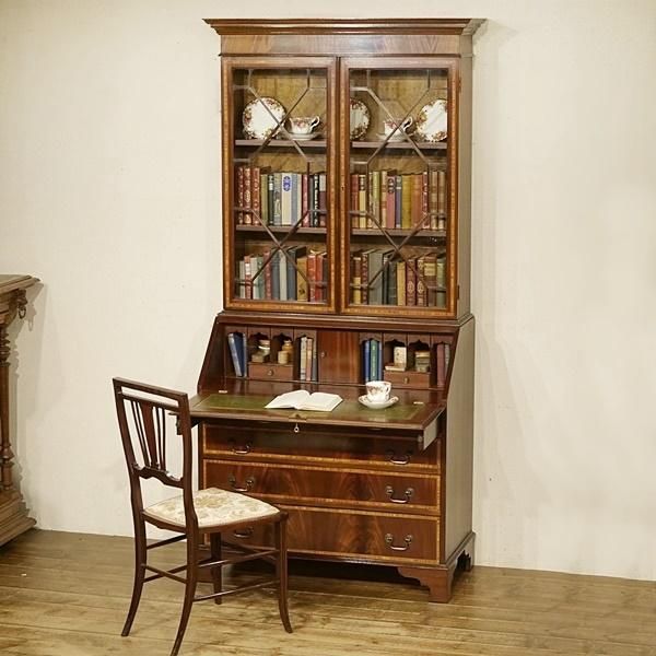 アンティーク風 ライティングビューロー ライティングビューロー