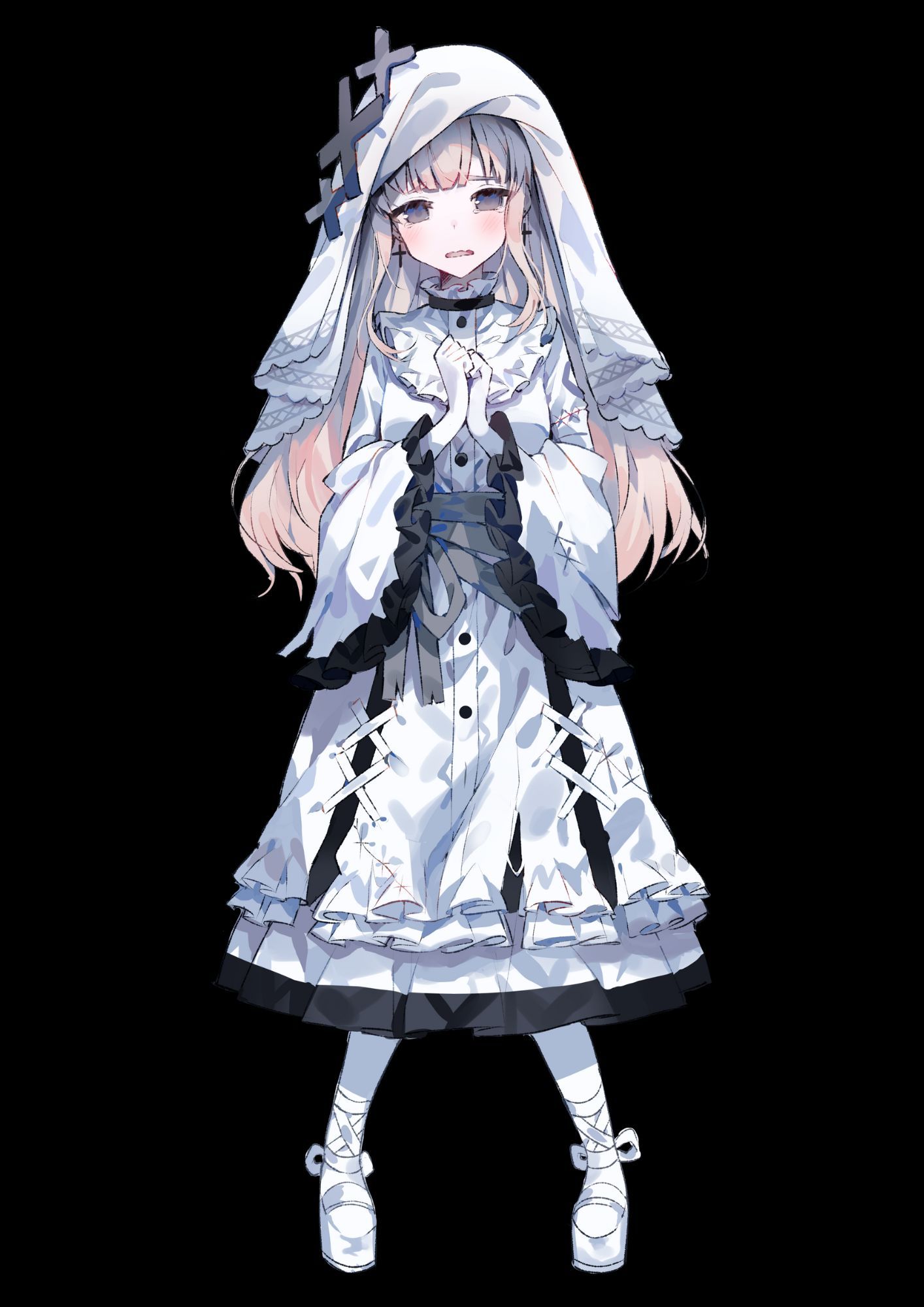 氷上メルル 魔法少女ノ魔女裁判 まのさば 色紙 カード 中国限定 氷上メルル