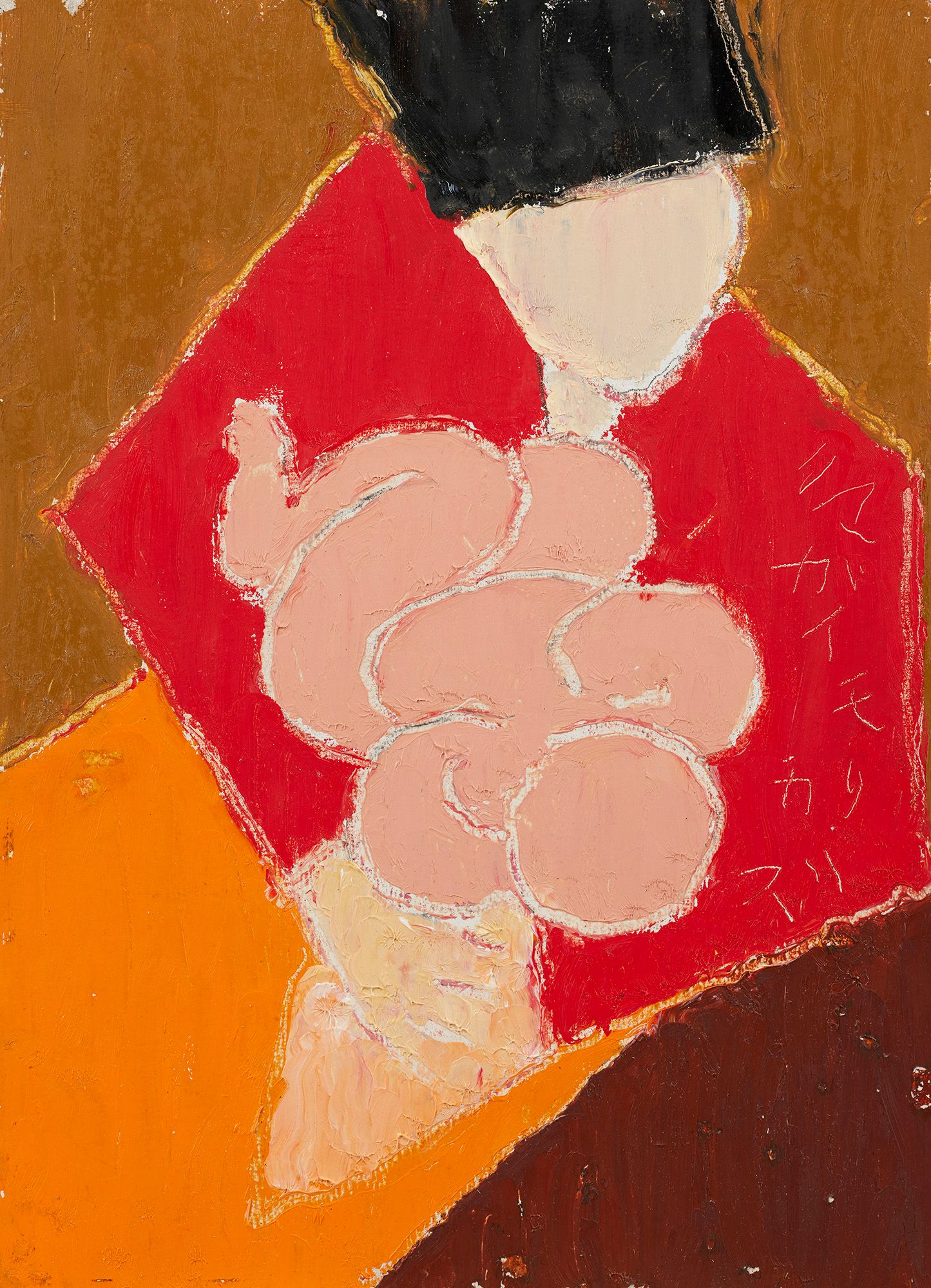 クマガイモリカズ 油絵 お盆 鳥40周年展 作品の一部ご紹介 | 豊島区立