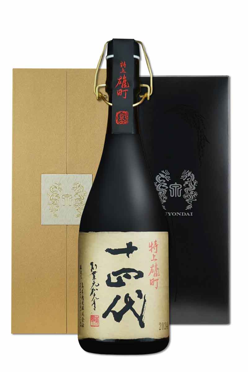 2024 十四代 特上雄町 最上級酒 空瓶空箱 未洗浄 2024 十四代 特上雄町
