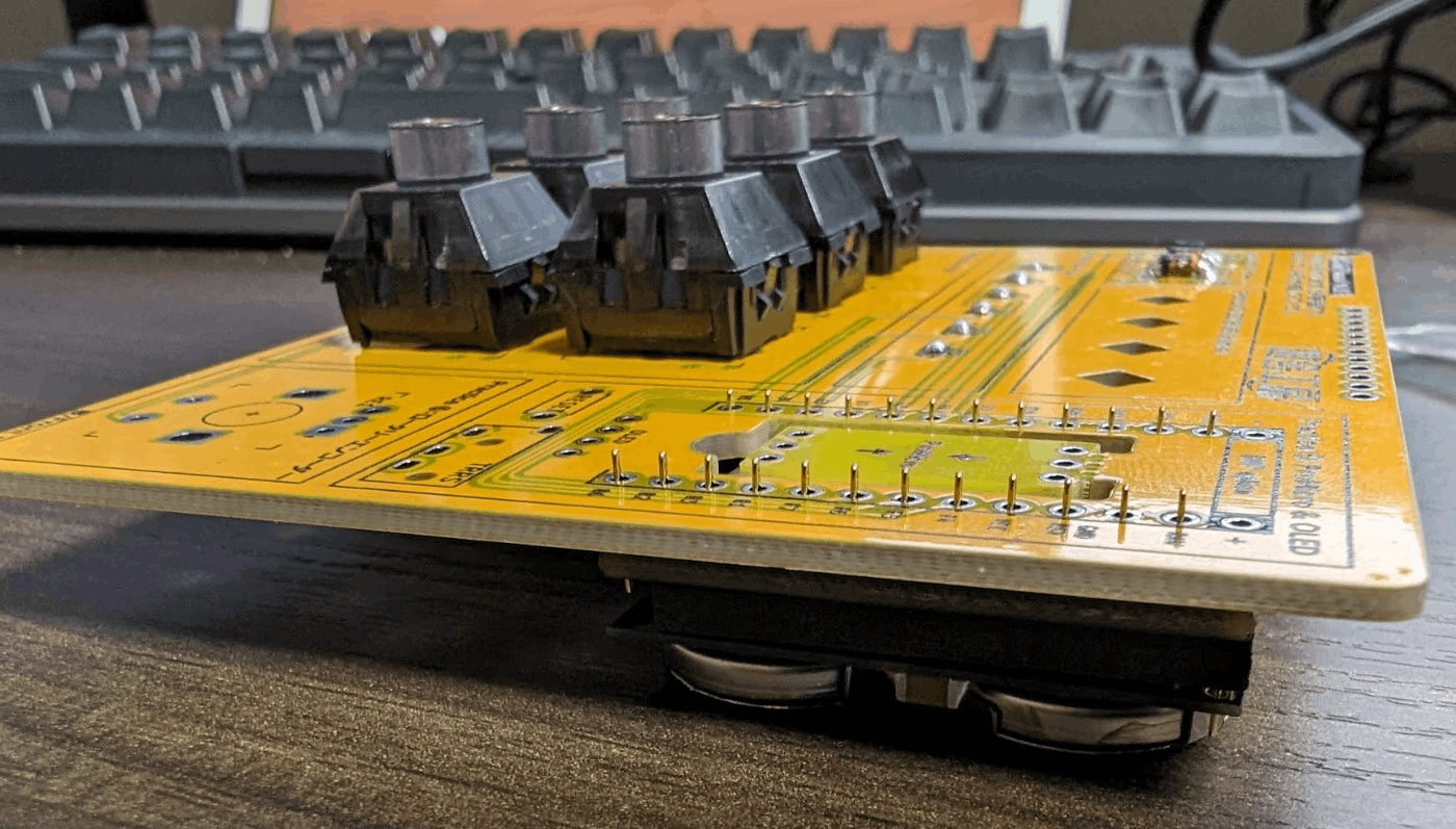 自作キーボード 7spro BLE Micro 完全無線化