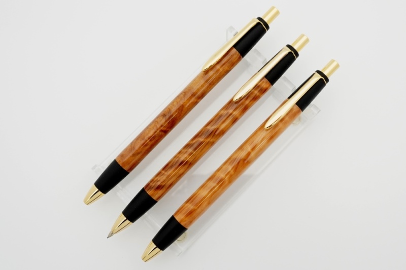 天然屋久杉シャープペンシル・ストレートタイプ(0.5mm)1本〈 ペン 文具