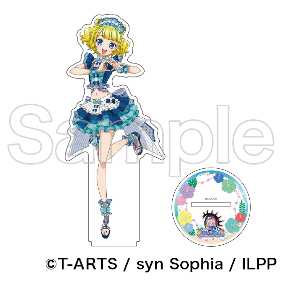 ゆいのユメユメバーチャルライブ カプセル B賞 B5集合アクリルプレート