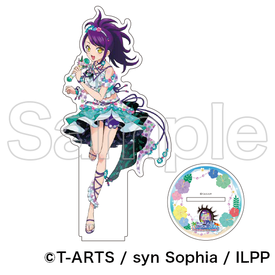 ゆいのユメユメバーチャルライブ カプセル B賞 B5集合アクリルプレート