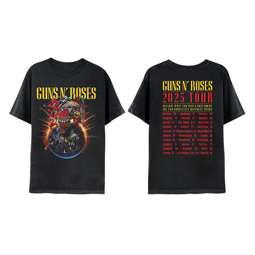 新品未開封】Guns N' Roses 日本公演2025 Mサイズ コレクターズCD