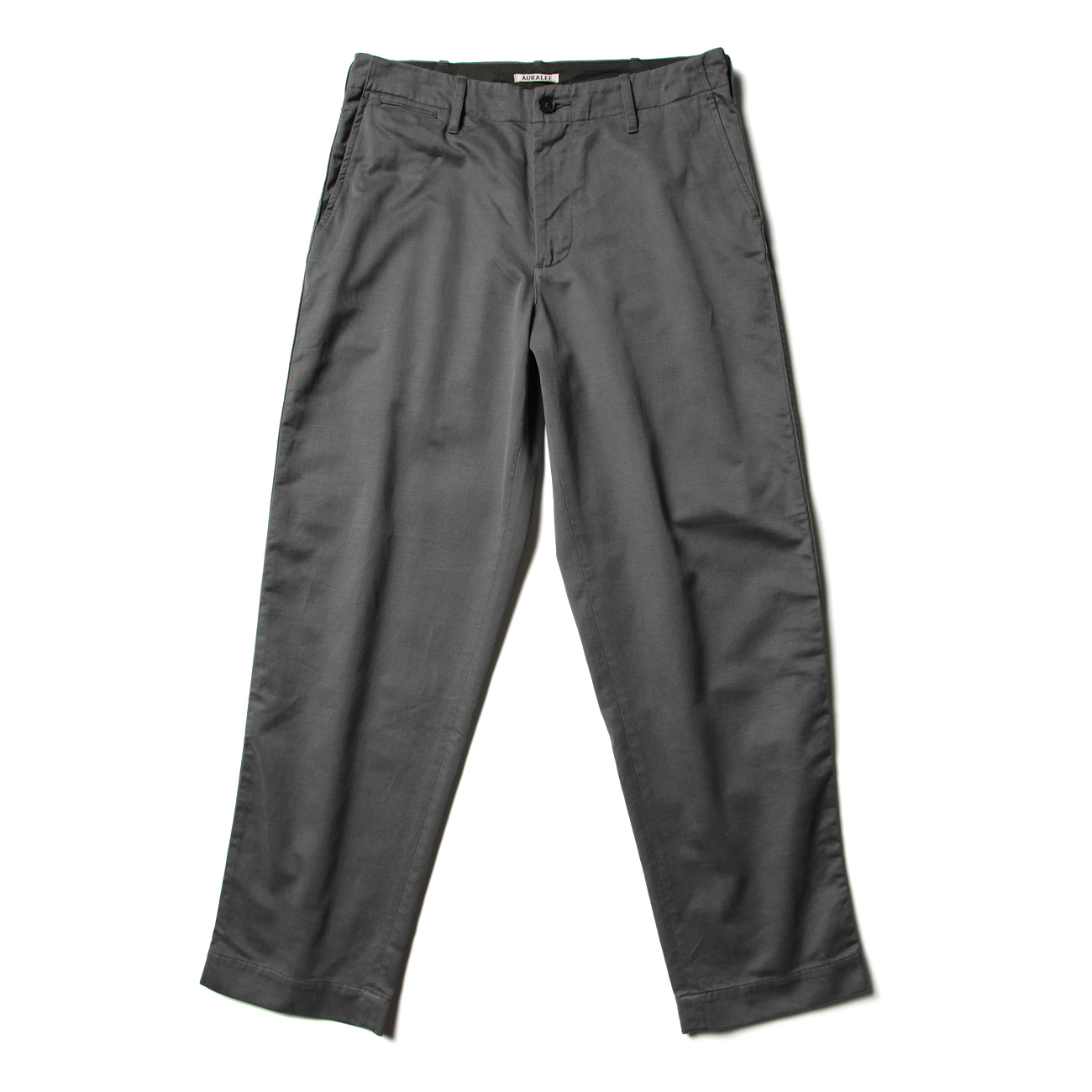 AURALEE / オーラリー | WASHED FINX BUGGY SATIN WIDE PANTS (メンズ