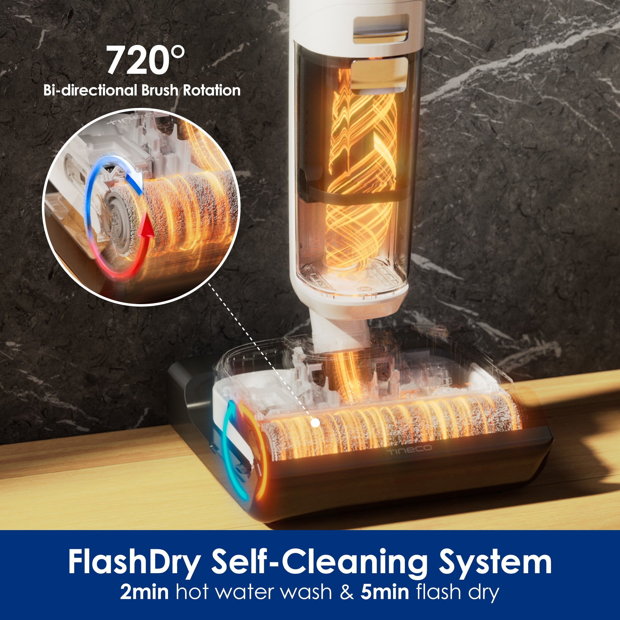 Tineco Floor ONE STRETCH S6 Wet Dry Vacuum Cleaner – Tineco US