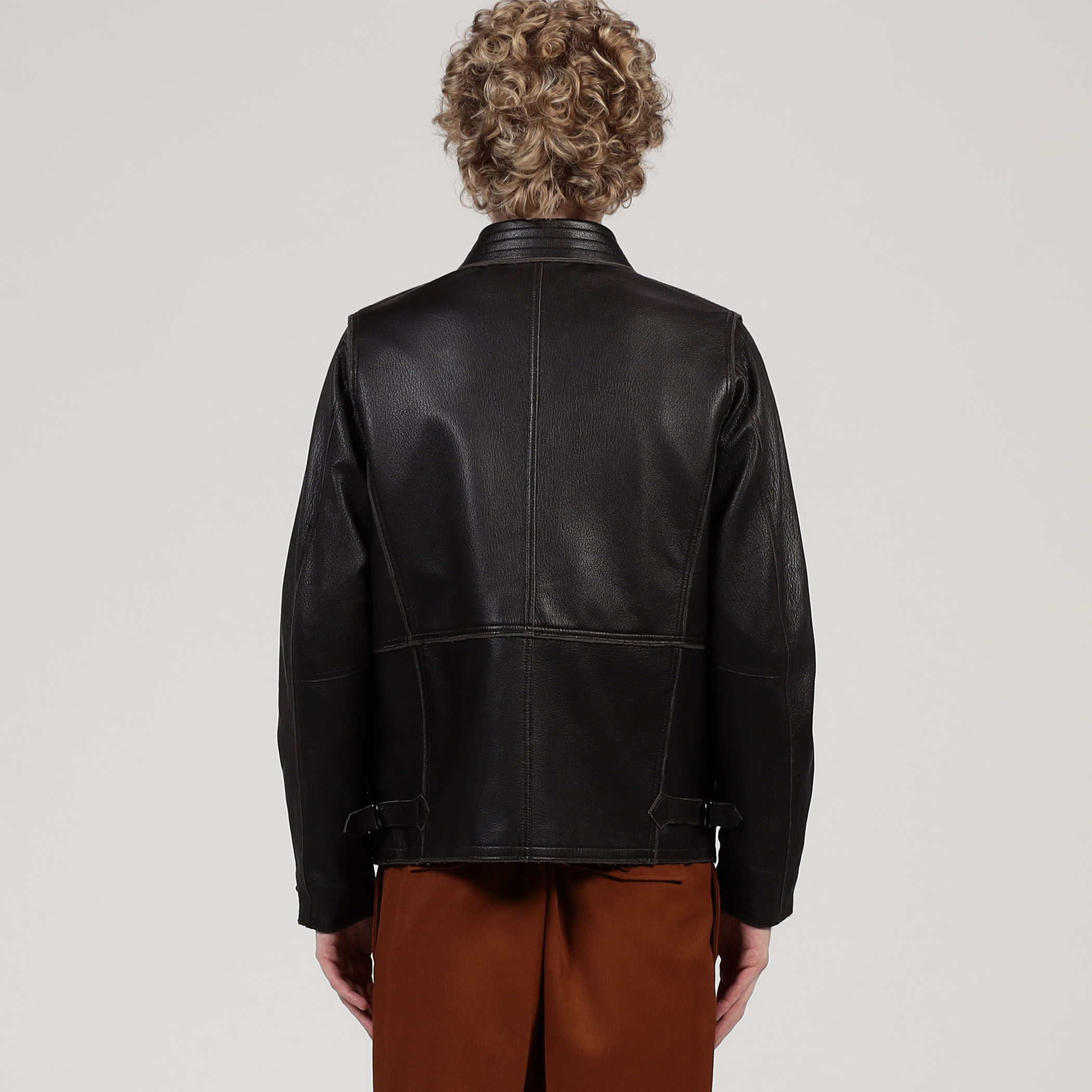 TOMORROWLAND シングルレザーライダースジャケット サイズS