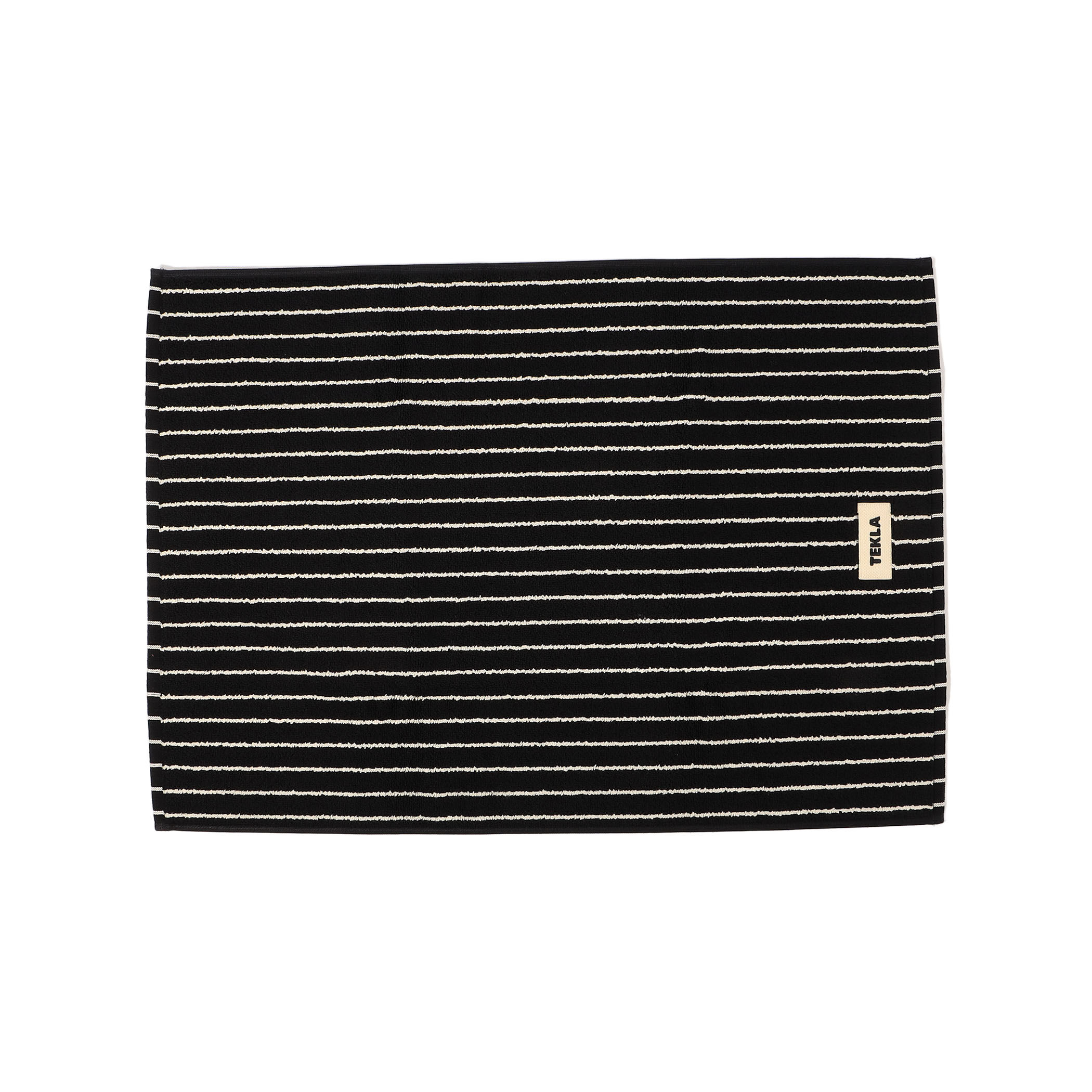 TEKLA オーガニックコットン ストライプバスマット｜トゥモローランド